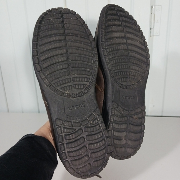 𝅺crocs Shaw Leather Lace-Up Boat Shoe - Picture 5 of 5